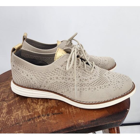 Women's Cole Haan Zero Grand Stitch Lite Sneakers Size 5.5 Wingtip Oxford - Picture 2 of 7